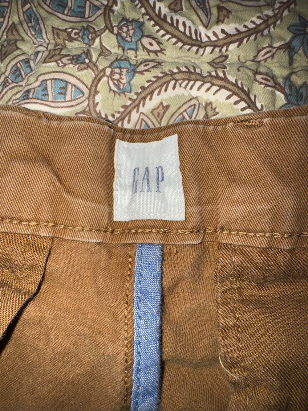 Gap Men's Brown Chino Pants - Tailored Straight Fit - Picture 3 of 11